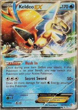 Keldeo EX (49/149) (Darkrai Deck - Jason Klaczynski) [World Championships 2013] | Good Games Cannington
