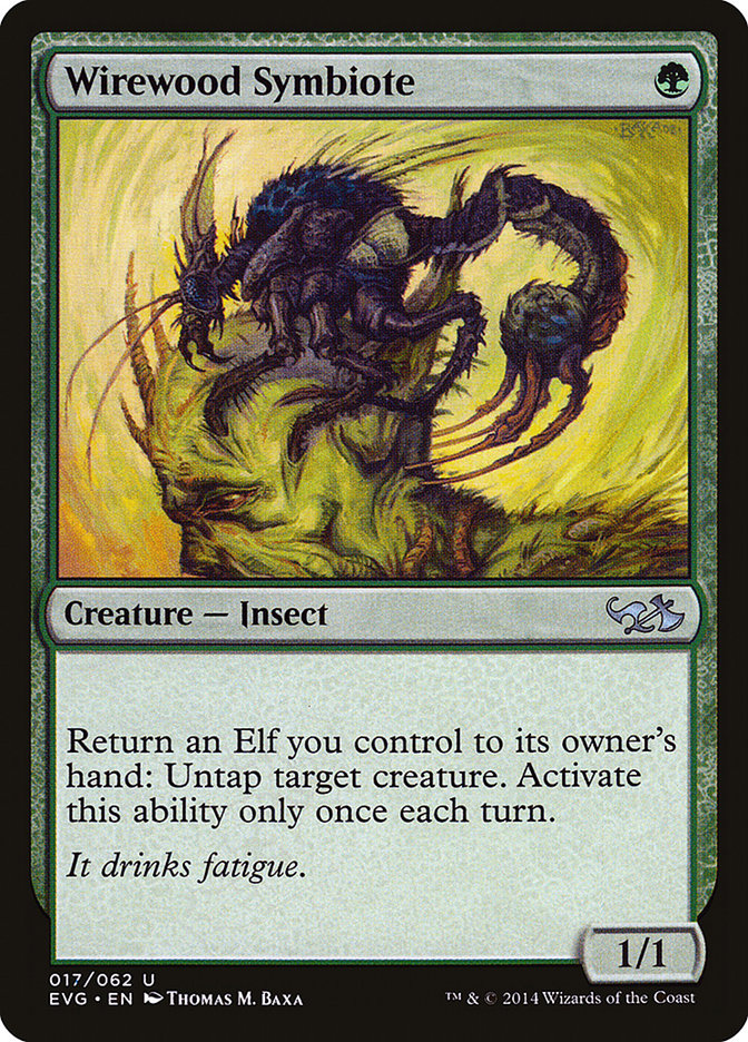 Wirewood Symbiote (Elves vs. Goblins) [Duel Decks Anthology] | Good Games Cannington