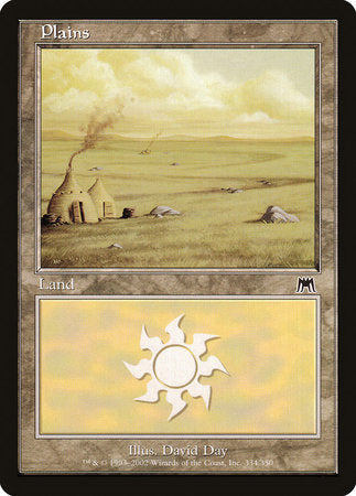 Plains (334) [Onslaught] | Good Games Cannington