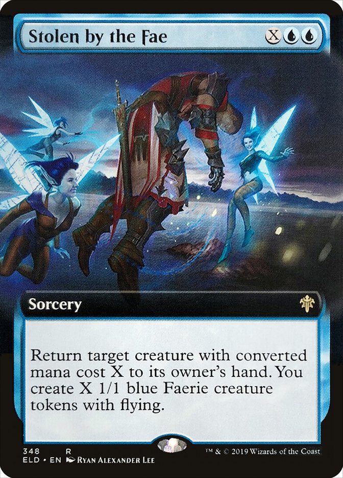 Stolen by the Fae (Extended Art) [Throne of Eldraine] | Good Games Cannington
