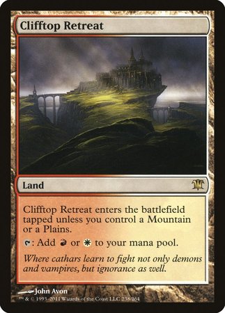 Clifftop Retreat [Innistrad] | Good Games Cannington
