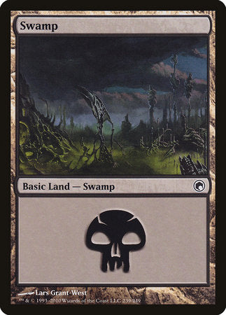 Swamp (239) [Scars of Mirrodin] | Good Games Cannington