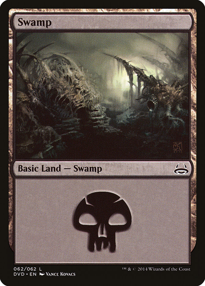 Swamp (62) (Divine vs. Demonic) [Duel Decks Anthology] | Good Games Cannington