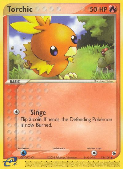 Torchic (74/109) [EX: Ruby & Sapphire] | Good Games Cannington