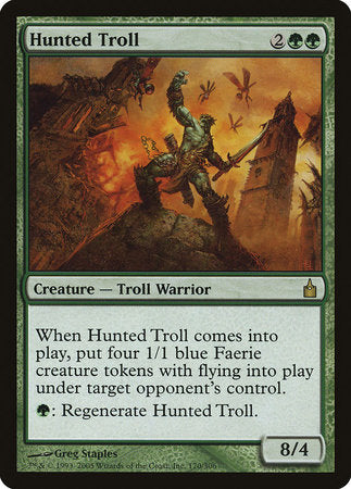 Hunted Troll [Ravnica: City of Guilds] | Good Games Cannington