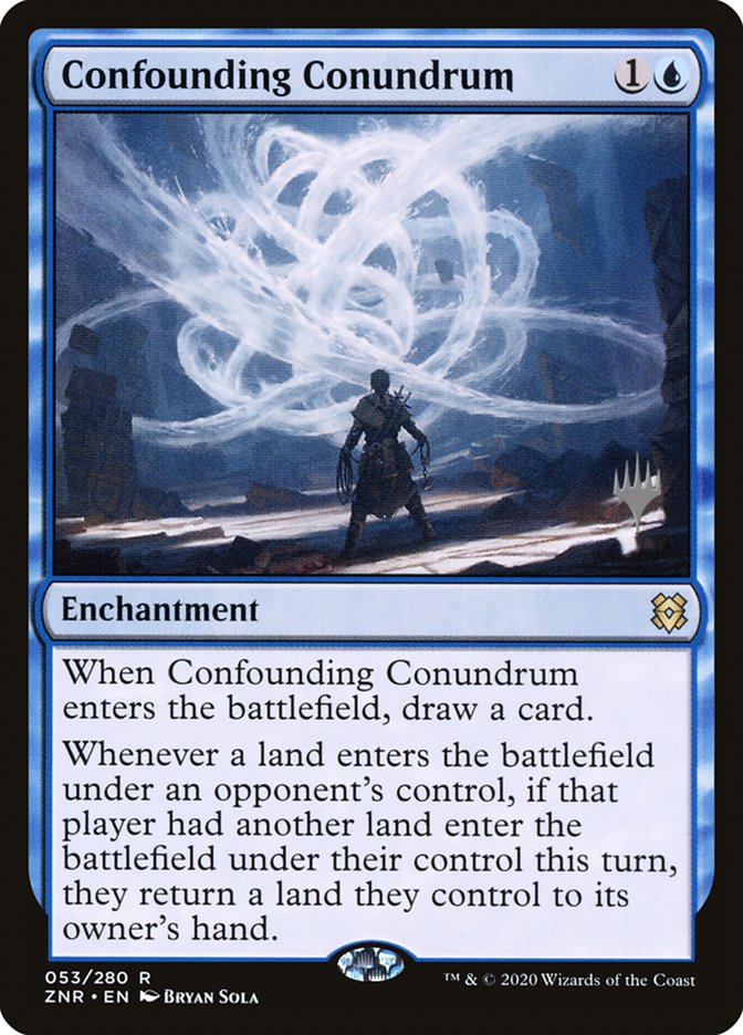 Confounding Conundrum (Promo Pack) [Zendikar Rising Promos] | Good Games Cannington