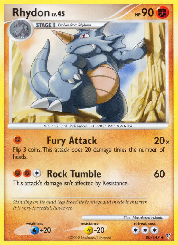 Rhydon (80/147) [Platinum: Supreme Victors] | Good Games Cannington