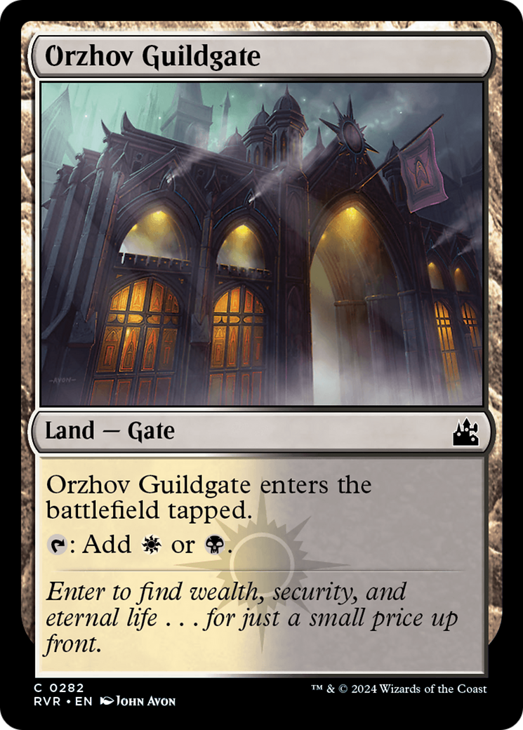 Orzhov Guildgate [Ravnica Remastered] | Good Games Cannington