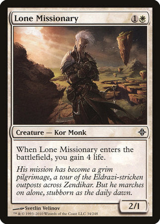 Lone Missionary [Rise of the Eldrazi] | Good Games Cannington