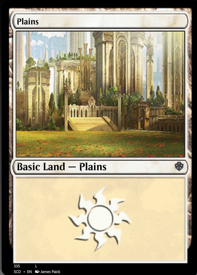 Plains (335) [Starter Commander Decks] | Good Games Cannington