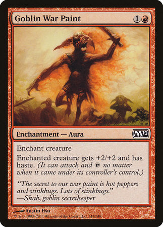Goblin War Paint [Magic 2012] | Good Games Cannington