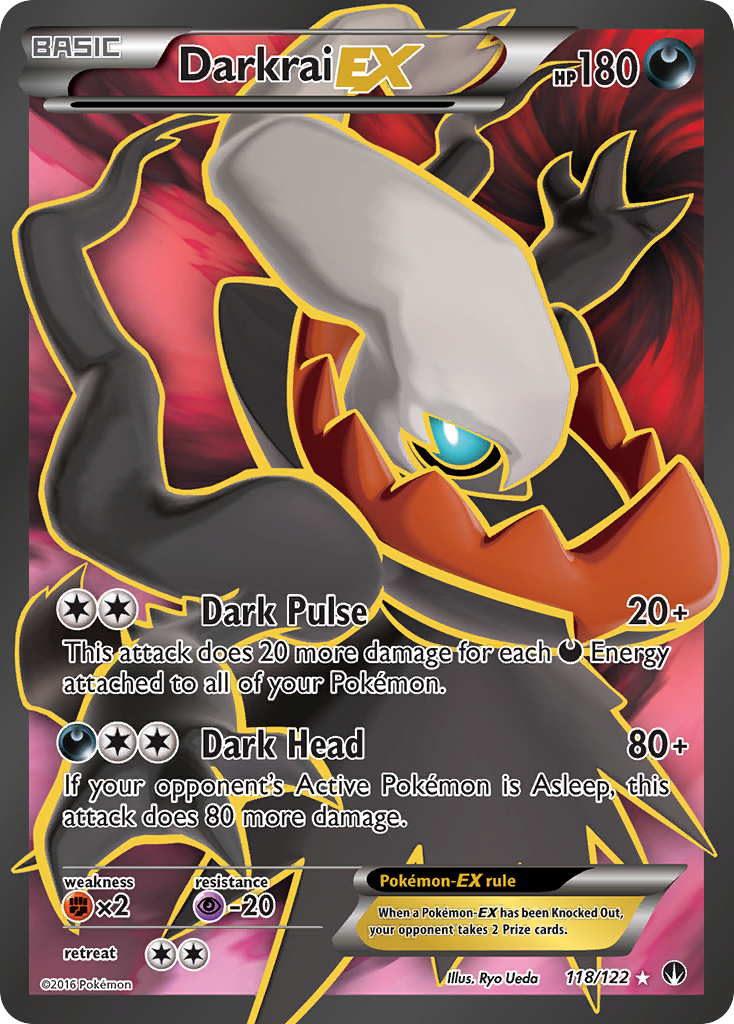 Darkrai EX (118/122) [XY: BREAKpoint] | Good Games Cannington