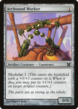 Arcbound Worker [Modern Masters] | Good Games Cannington