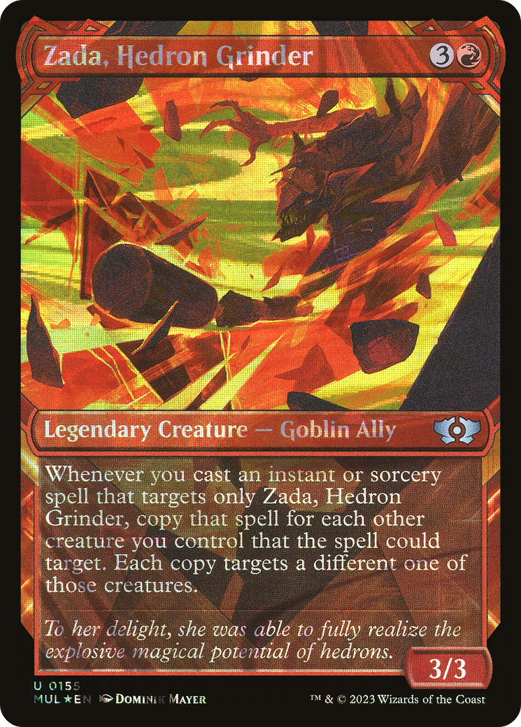Zada, Hedron Grinder (Halo Foil) [Multiverse Legends] | Good Games Cannington