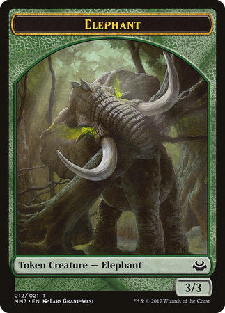 Elephant Token [Modern Masters 2017 Tokens] | Good Games Cannington