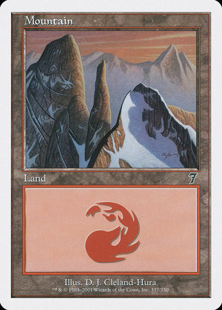 Mountain (337) [Seventh Edition] | Good Games Cannington