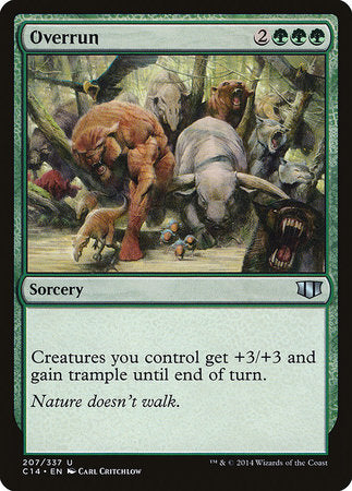 Overrun [Commander 2014] | Good Games Cannington