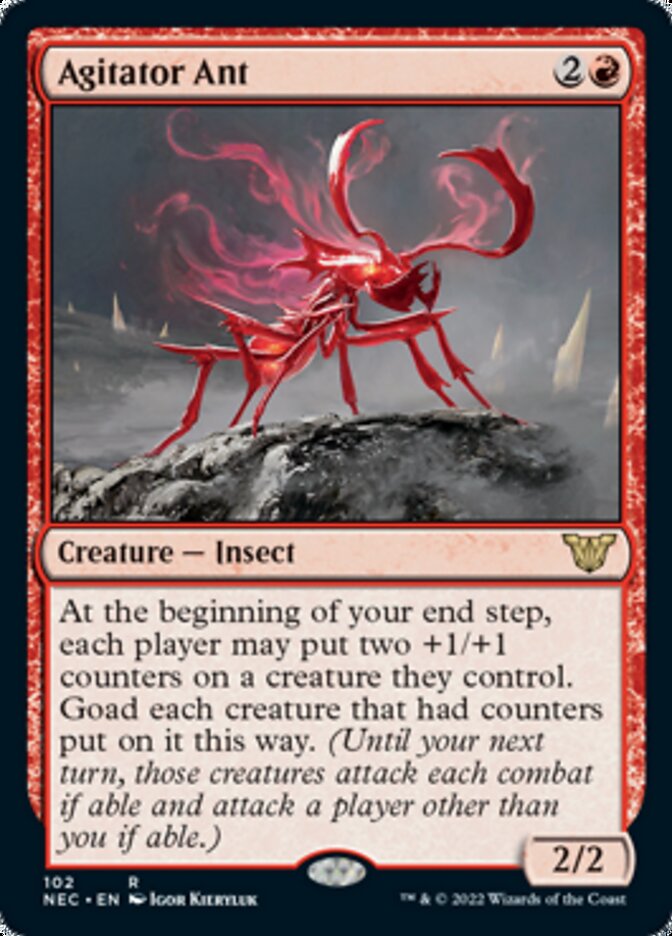 Agitator Ant [Kamigawa: Neon Dynasty Commander] | Good Games Cannington