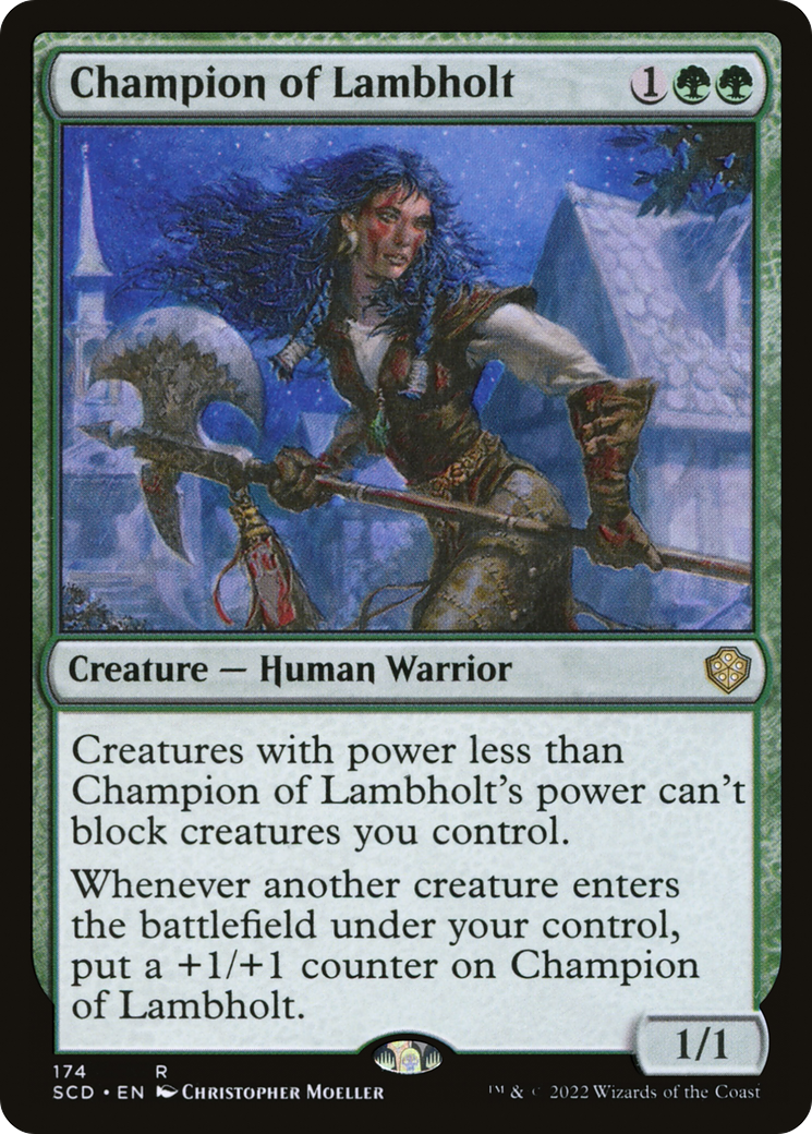 Champion of Lambholt [Starter Commander Decks] | Good Games Cannington