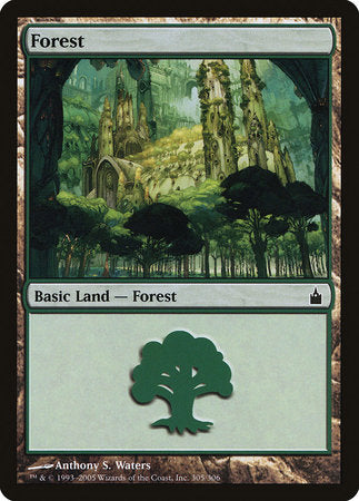 Forest (305) [Ravnica: City of Guilds] | Good Games Cannington