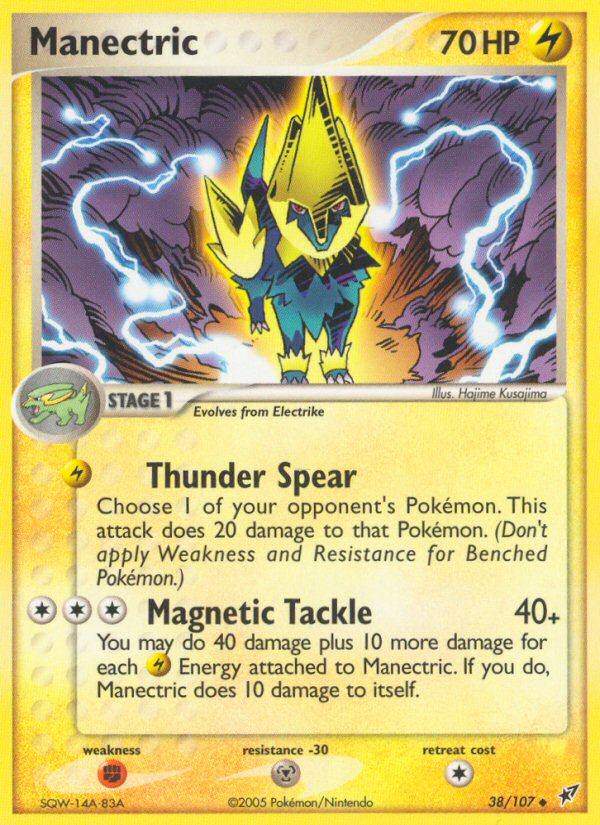 Manectric (38/107) [EX: Deoxys] | Good Games Cannington