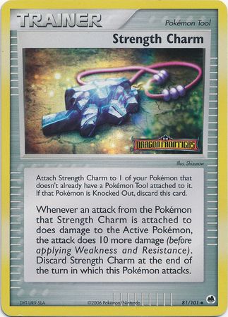 Strength Charm (81/101) (Stamped) [EX: Dragon Frontiers] | Good Games Cannington
