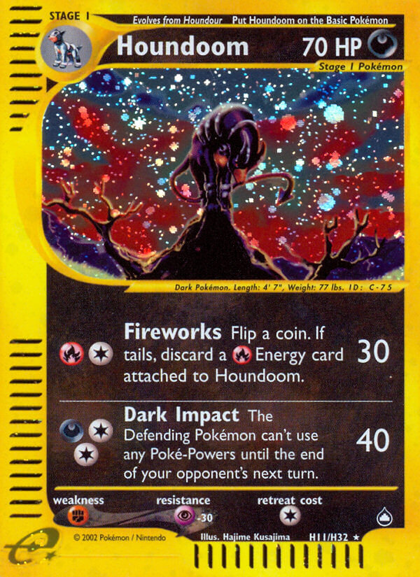 Houndoom (H11/H32) [Aquapolis] | Good Games Cannington
