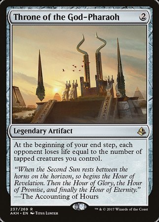 Throne of the God-Pharaoh [Amonkhet] | Good Games Cannington