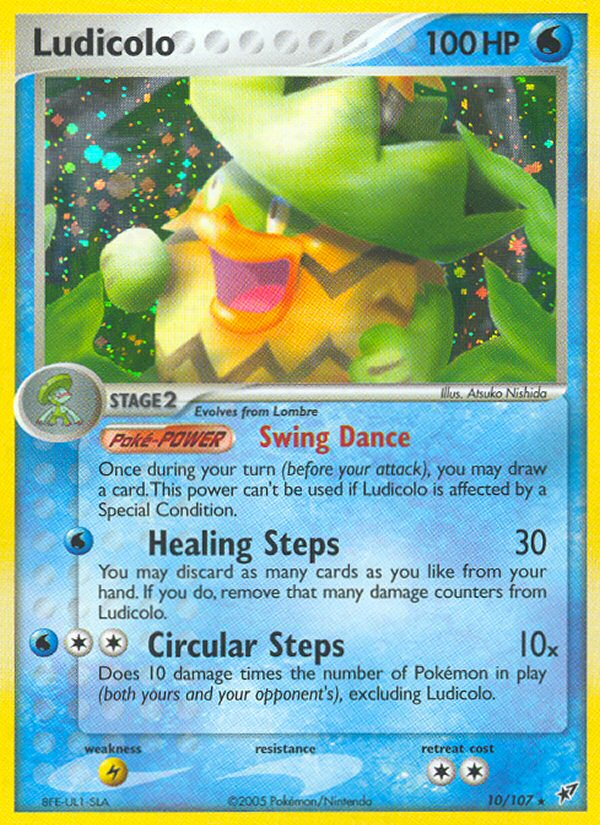 Ludicolo (10/107) [EX: Deoxys] | Good Games Cannington