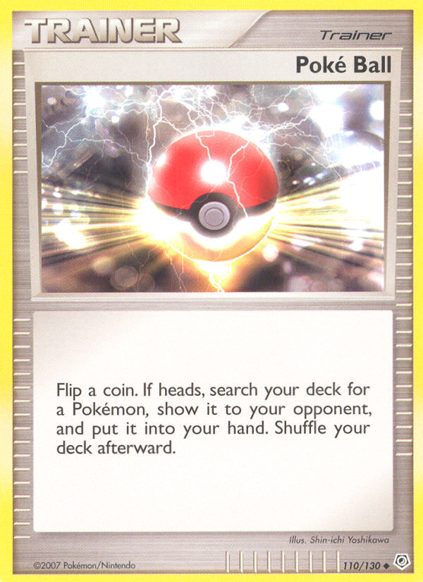 Poke Ball (110/130) [Diamond & Pearl: Base Set] | Good Games Cannington