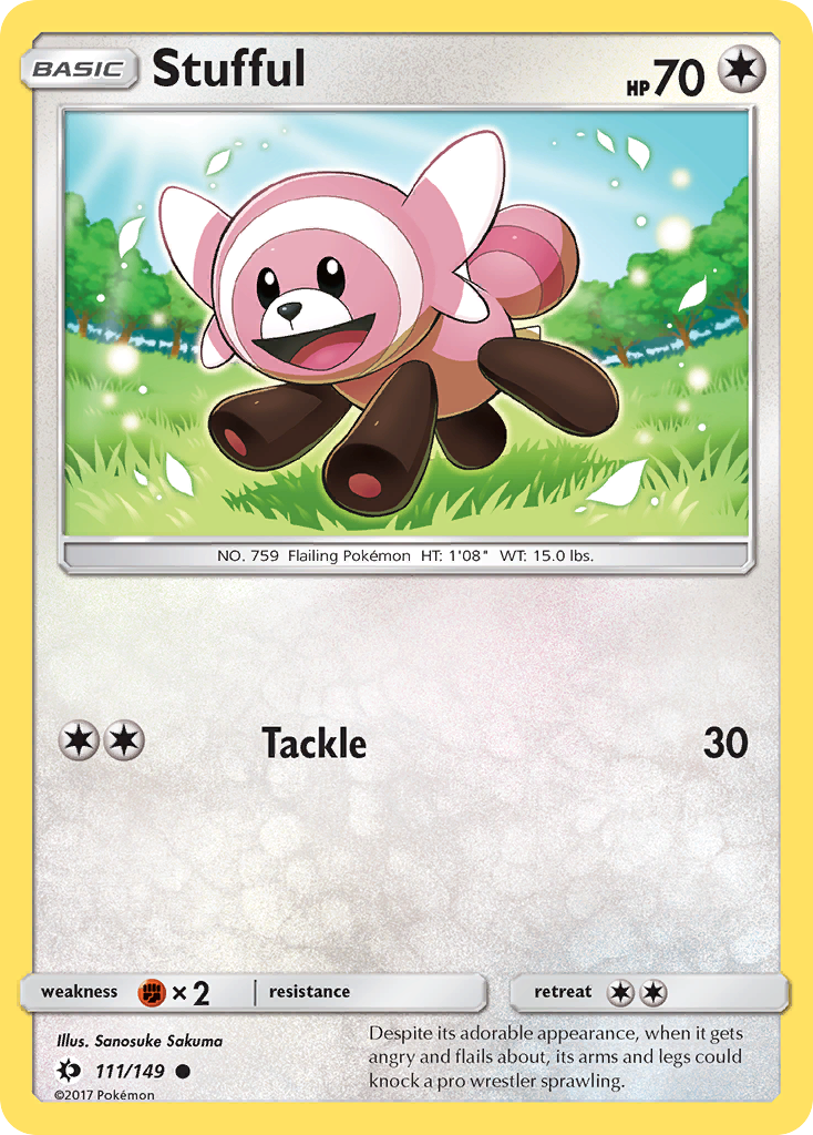Stufful (111/149) [Sun & Moon: Base Set] | Good Games Cannington