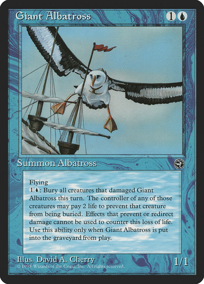 Giant Albatross (Red Flag) [Homelands] | Good Games Cannington