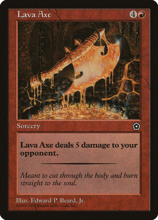 Lava Axe [Portal Second Age] | Good Games Cannington