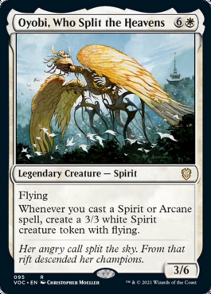 Oyobi, Who Split the Heavens [Innistrad: Crimson Vow Commander] | Good Games Cannington