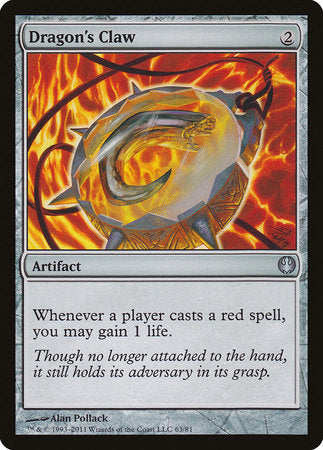 Dragon's Claw [Duel Decks: Knights vs. Dragons] | Good Games Cannington