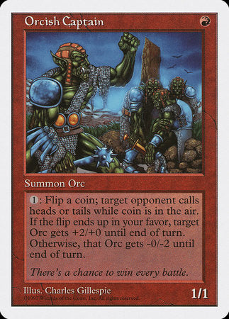 Orcish Captain [Fifth Edition] | Good Games Cannington