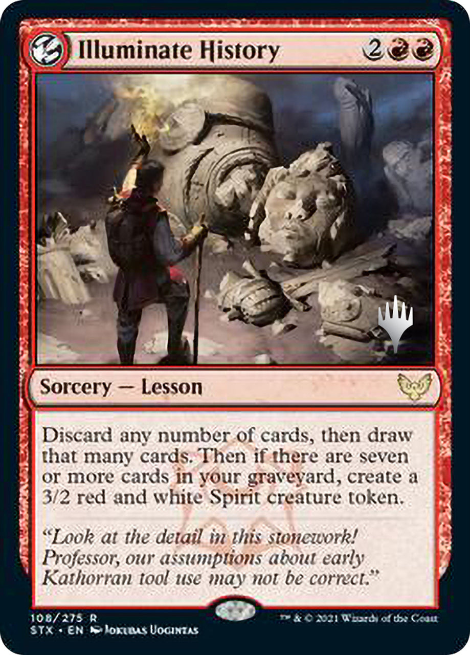 Illuminate History (Promo Pack) [Strixhaven: School of Mages Promos] | Good Games Cannington