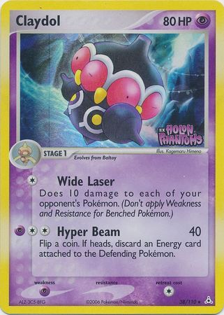 Claydol (38/110) (Stamped) [EX: Holon Phantoms] | Good Games Cannington