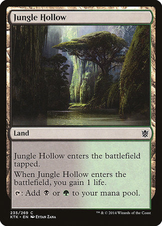 Jungle Hollow [Khans of Tarkir] | Good Games Cannington