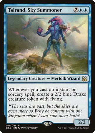 Talrand, Sky Summoner [Duel Decks: Mind vs. Might] | Good Games Cannington