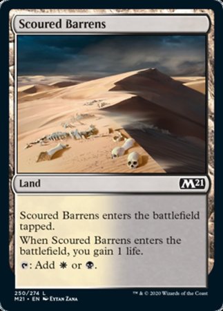 Scoured Barrens [Core Set 2021] | Good Games Cannington