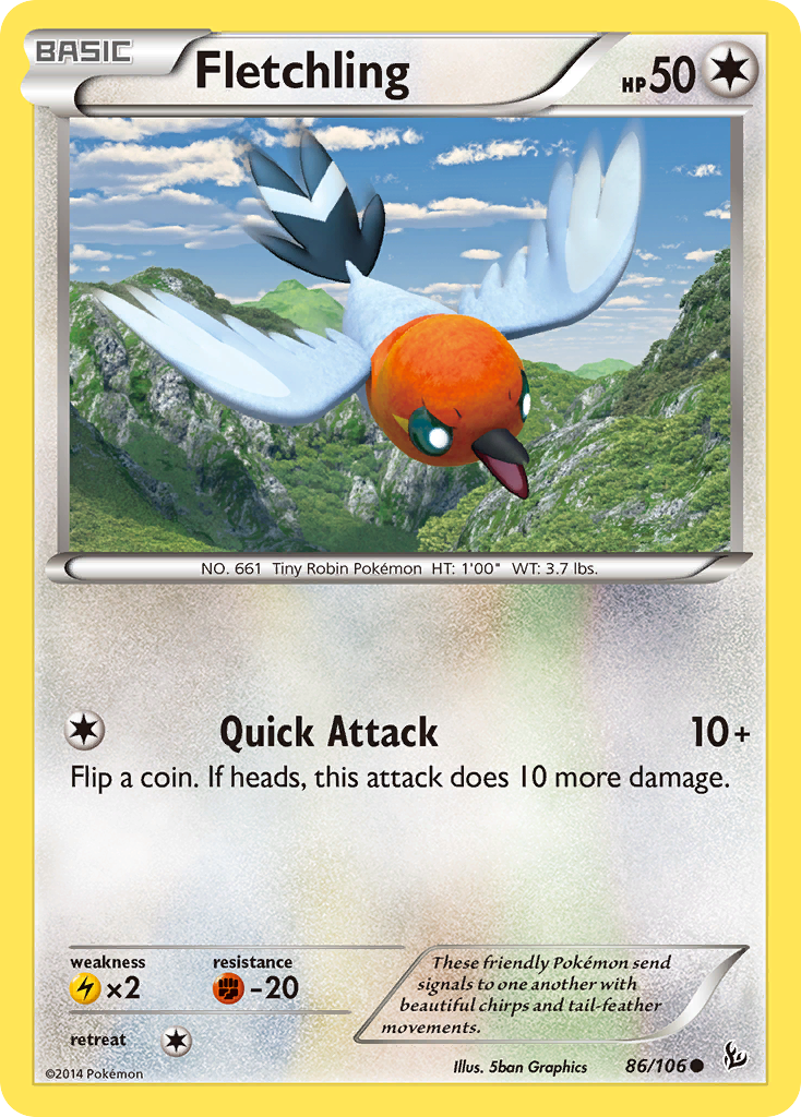Fletchling (86/106) [XY: Flashfire] | Good Games Cannington