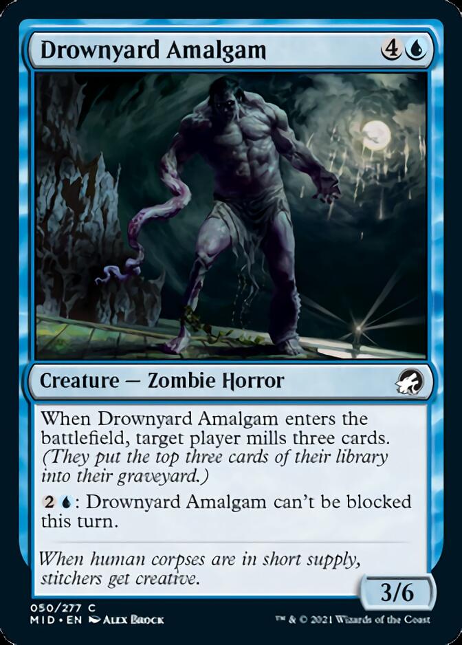 Drownyard Amalgam [Innistrad: Midnight Hunt] | Good Games Cannington