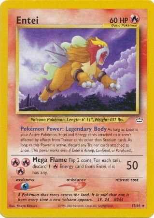 Entei (17/64) [Neo Revelation Unlimited] | Good Games Cannington