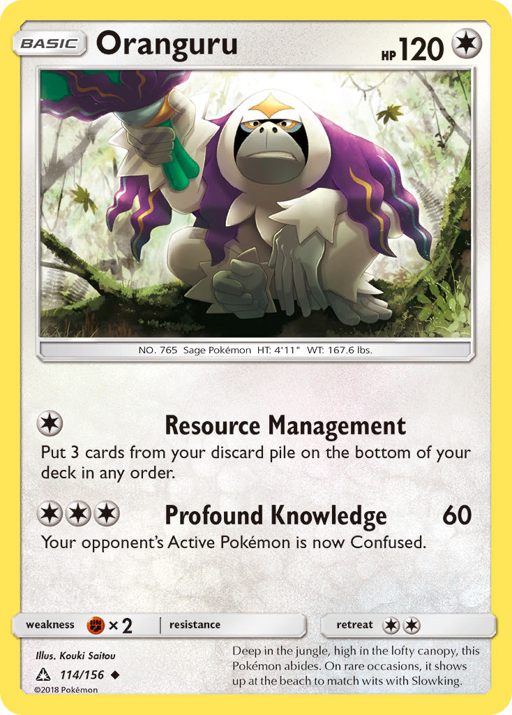 Oranguru (114/156) [Sun & Moon: Ultra Prism] | Good Games Cannington