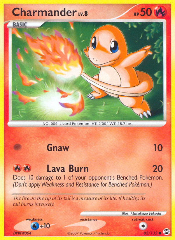 Charmander (82/132) [Diamond & Pearl: Secret Wonders] | Good Games Cannington