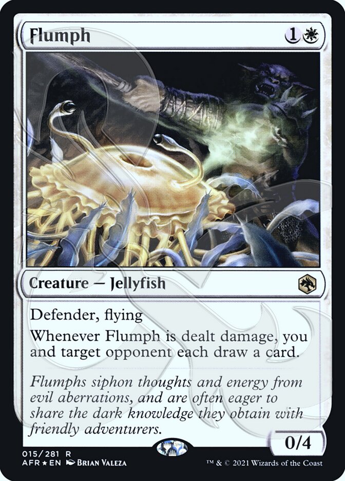 Flumph (Ampersand Promo) [Dungeons & Dragons: Adventures in the Forgotten Realms Promos] | Good Games Cannington