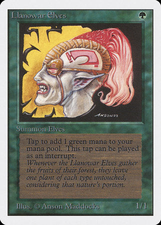 Llanowar Elves [Unlimited Edition] | Good Games Cannington