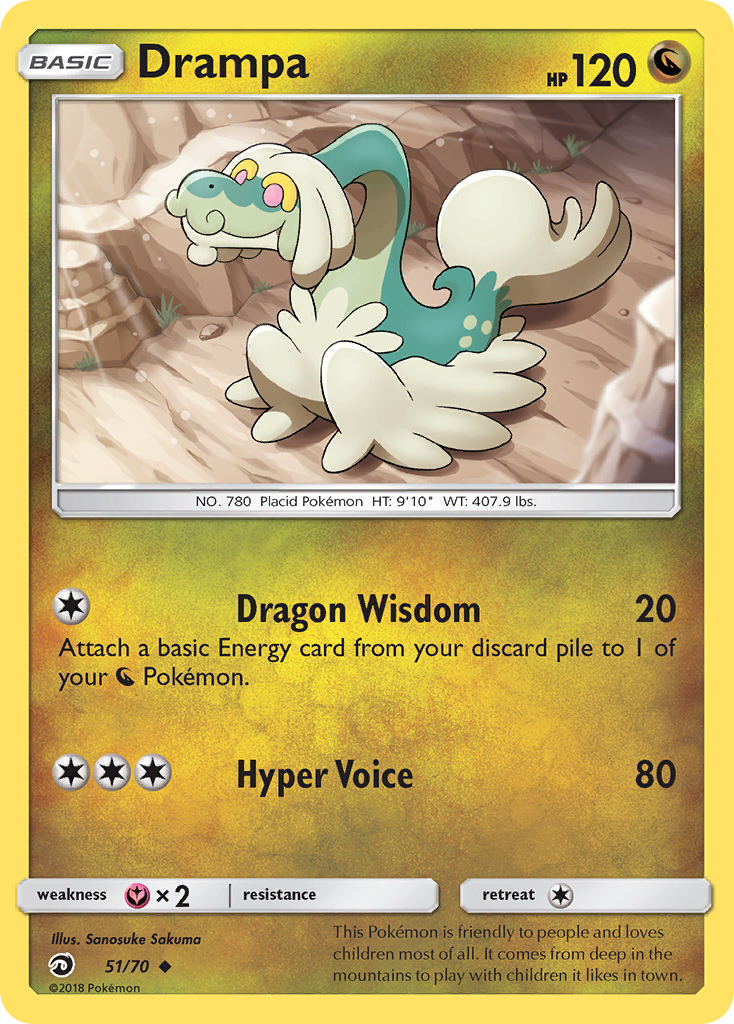 Drampa (51/70) [Sun & Moon: Dragon Majesty] | Good Games Cannington