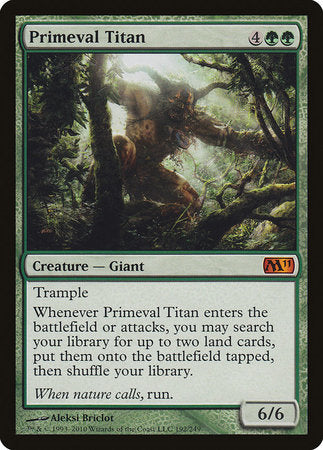 Primeval Titan [Magic 2011] | Good Games Cannington